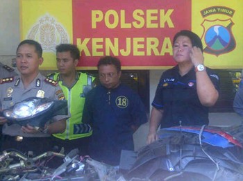 Kabur 15 Bulan, Penadah Motor Curian Dibekuk