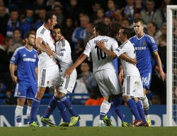 Hasil ini menjadi kejutan pertama Liga Champions musim ini. REUTERS/Stefan Wermuth.