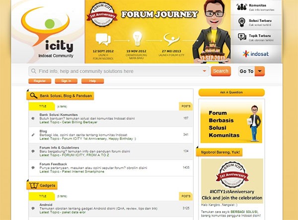 ICITY, Forum Crowdsolution Pertama di Indonesia