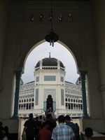 Masjid Raya Medan, Rasa Timur Tengah Campur Eropa