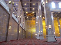Menurut pemandu wisata, Shin Hua, ini adalah salah satu masjid megah di Ningxia (Putri/detikTravel)