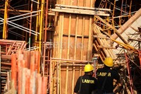 Gedung Olahraga Koja itu roboh saat sedang direvitalisasi, Kamis (19/7/2013) sekitar pukul 17.00 WIB.