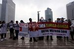 Aksi Solidaritas Jelang Vonis TKI Wilfrida Soik