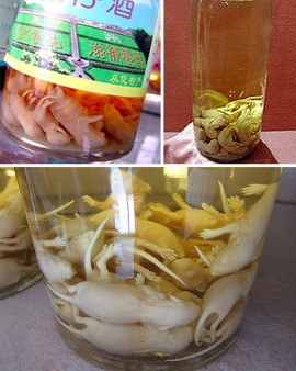 Mau Cicip Wine Bayi Tikus dan Jengger Ayam yang Lezat? (1)
