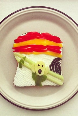 Wah, Ada Roti Panggang Berhias Cantik! Wah, Ada Roti Panggang Berhias Cantik!