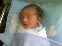     Quenzino Acana Naif, bayi laki-laki Carissa Putri. (dok. Pribadi)