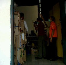 Maling Kuras Brankas Supermarket Berisi Uang Ratusan Juta di Bandung