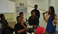 Marisckha Prudence yang seorang travel blogger ikut sharing mengenai pengalamannya. (Blogdetik)