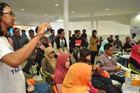 Sesi tanya jawab di Blogger Gathering ini juga berlangsung seru. (Blogdetik)