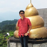 Ada Pohon Buddha di Taman Rumah Boyke