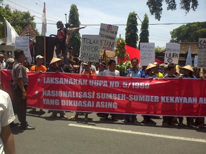 Hari Tani, Ratusan Orang di Boyolali Aksi Tolak Impor Pangan dan Tembakau