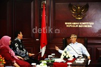 Muhammad menjelaskan, pihaknya meminta arahan MK terkait stigma masyarakat yang cenderung memilih langsung melapor ke DKPP jika ada masalah terkait hasil pemilukada.