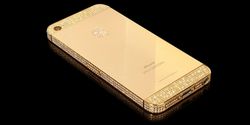 Kemilau iPhone 5S Super Mewah Berbalut Emas