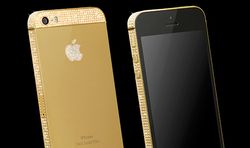 Kemilau iPhone 5S Super Mewah Berbalut Emas