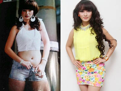Zaskia Gotik, dari Pose Seksi Hingga Jadi Pedangdut Polos