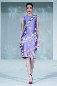 Jakarta, Indonesia - 23 September. Ikat Indonesia by Didiet Maulana. Fall/Winter 2013 Romansa Eksotika at Four Seasons Hotel. 23 September 2013. Jakarta. [Foto: Mohammad Abduh/Wolipop]