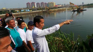 Jokowi: Waduk Ria Rio akan Kita Beningkan