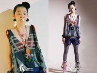 Gaya rambut khas Sulli tersebut tentu langsung mengingatkan penggemar akan lagu 'LA chA TA'. (SME)