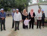 New Muslim Village, itulah sebutan yang diberikan untuk perkampungan muslim di Wuzhong ini. Penduduknya merupakan orang-orang dari Suku Hui (Putri/detikTravel)
