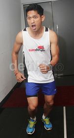 Lari Bareng Ibnu Jamil dan Donny Damara