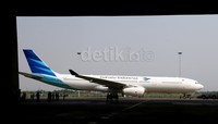Pesawat ini merupakan pesawat ketujuh yang akan diterima dari 11 pesawat yang dibeli Garuda.