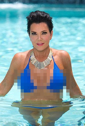 Tak Mau Kalah dari Kendall, Kris Jenner Pamer Foto Bikini