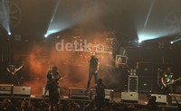 Burgerkill Puaskan Para Begundal. M Iqbal Fazarullah Harahap/detikHot     