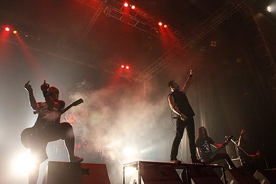 Konser Klimaks Burgerkill di Istora Senayan Jakarta