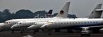 Dua Jet NasDem Parkir di Bandara Halim