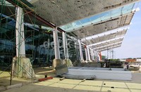 Proyek pengembangan bandara direncanakan rampung 15 Januari 2014 mendatang.