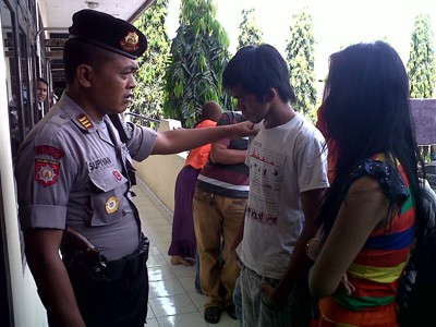 15 Pasangan Mesum Terjaring Razia di Eks Lokalisasi