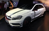 Dengan output sebesar 265 kW (360 hp) dan torsi puncak 450 Nm, mesin turbo 2.0-liter AMG merupakan mesin empat-silinder yang paling bertenaga di dunia dalam seri produksi massal, sehingga membuat A 45 AMG Edition 1 sebagai mobil hatchback paling sporty di dunia.