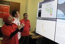 Melongok Isi Dapur Command Center Telkomsel di KTT APEC