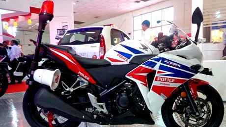Di India, Honda CBR250R Jadi Motor Polisi