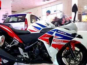 Di India, Honda CBR250R Jadi Motor Polisi