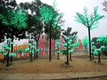 Unik, Hutan Lampu di Light Forest i-City Malaysia