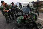 Persiapan Pameran Alutsista TNI