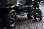 Persiapan Pameran Alutsista TNI