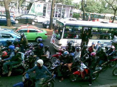 Polisi Dukung ERP untuk Motor Diberlakukan