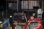 Gardu Induk PLN di Cawang Terbakar