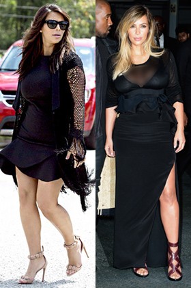 Gaya Seksi si Hot Mom Kim Kardashian Pasca Melahirkan