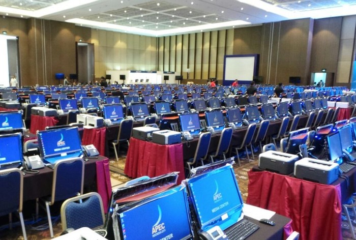 700 Komputer Berkecepatan Tinggi Siap Dukung Media Center APEC 2013