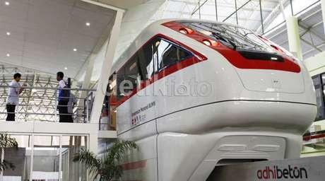 Tiang Pancang Stasiun Monorel Jakarta akan Dibangun 16 Oktober