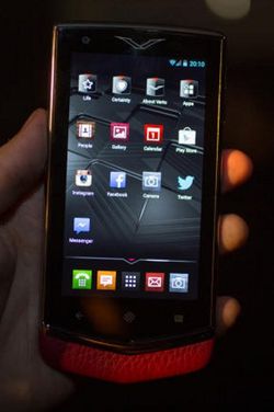 Vertu Constellation, Ponsel Android untuk Orang Kaya