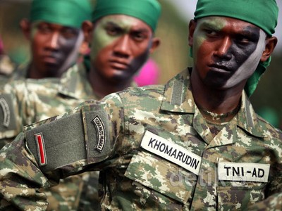 Gladi Resik Perayaan HUT TNI