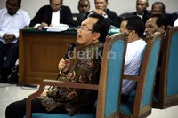 JPU menghadirkan Mentan Suswono, Soewarso dan sekretaris Kementan, Baran Wirawan menjadi saksi tersangka Lutfhi Hasan Isaaq. Lamhot Aritonang/detikFoto.