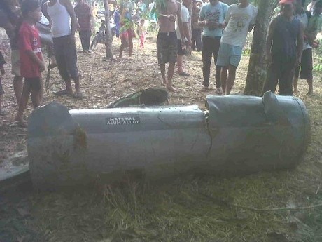 Tabung Diduga Tangki Pesawat Tempur Ditemukan di Kebun di Inhu Riau