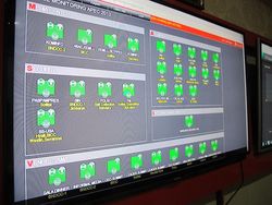 Menkominfo Sidak Ruang Perang Telkom di KTT APEC