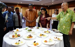 Nasi Tumpeng dan Es Puter Jadi Menu Jamuan Makan APEC