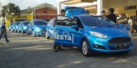 Ford Fiesta tersedia transmisi otomatis 6 percepatan dengan kopling ganda. detikOto memposisikan di D. Perpindahan gigi dari 1, 2, 3 dan seterusnya cukup halus. Pada posisi D, mesin 1.500 cc tidak terlalu responsif.